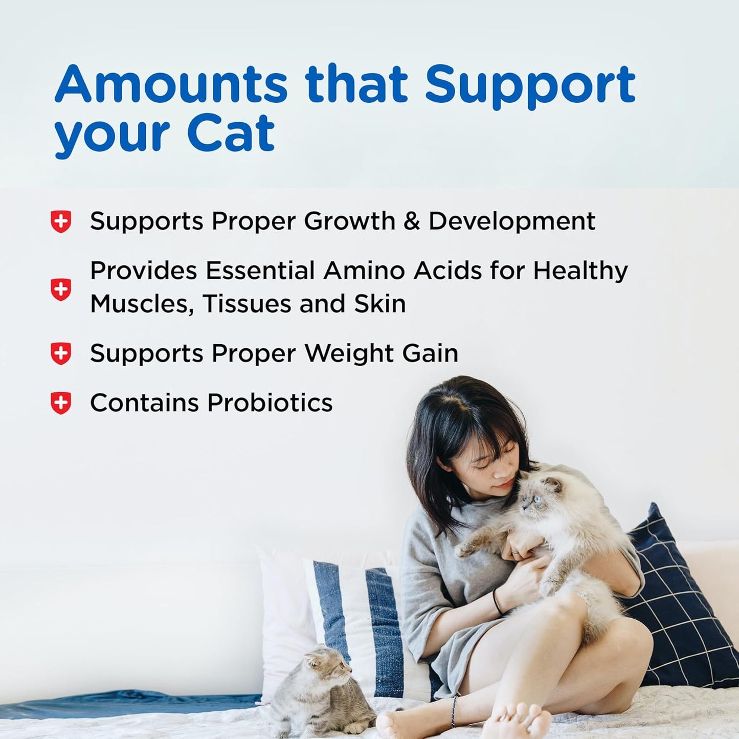 Nutri-Vet Milk Replacer For Kittens, Powdered Milk, Kitten Essentials, Cat Care, Veterinarian Recommended Cat Essentials, Whelping Supplies, Nursing Supplies, 12oz