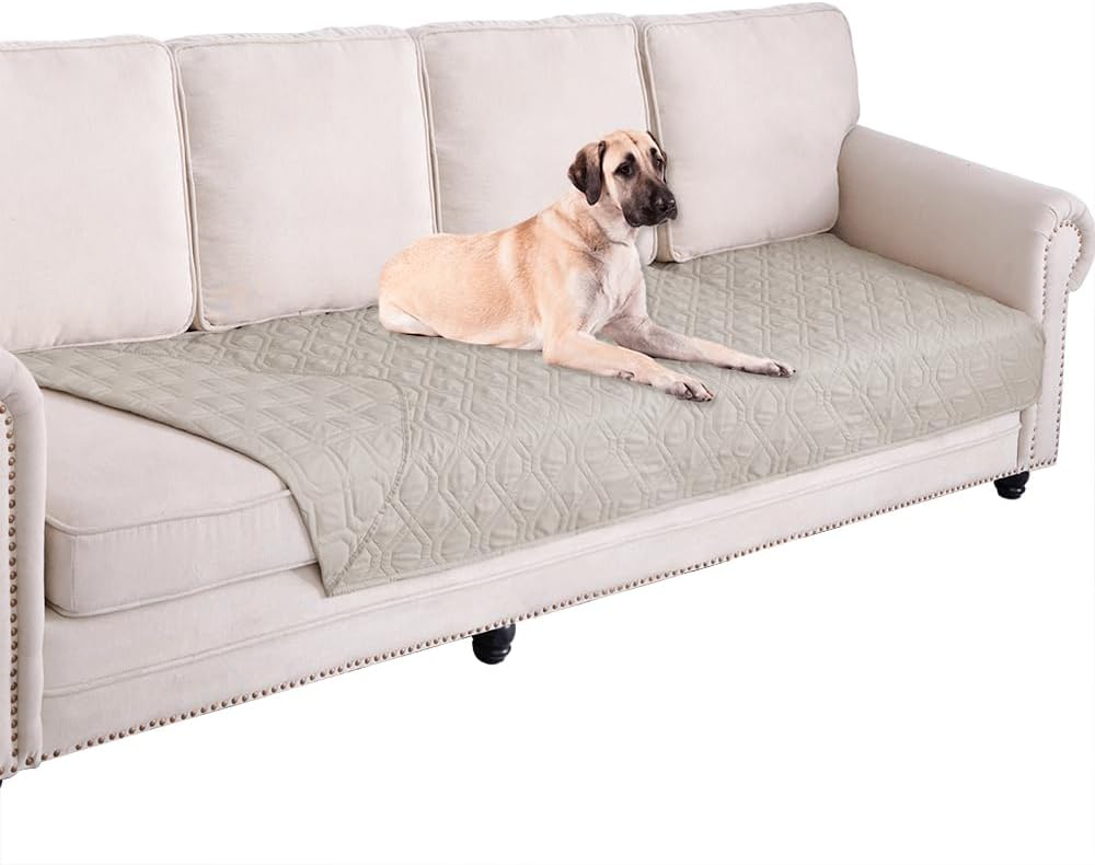 Ameritex Waterproof Dog Bed Cover Pet Blanket for Furniture Bed Couch Sofa Reversible
