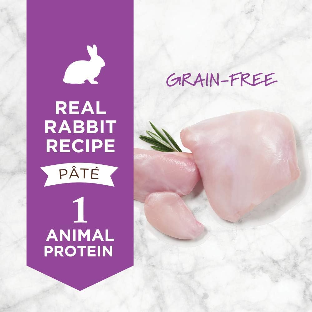 Instinct Limited Ingredient Diet, Natural Wet Cat Food, Grain Free Recipe - Real Rabbit, 5.5 oz. Cans (Pack of 12)
