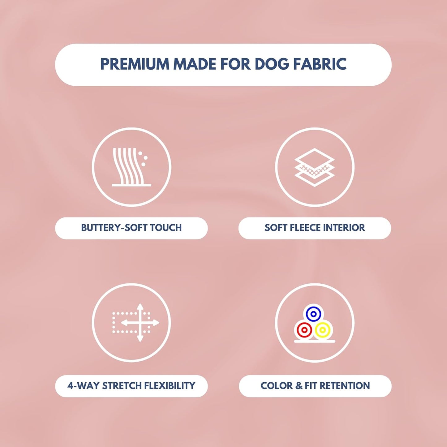 Spark Paws Dog Hoodie – Premium Dog Sweater for Small, Medium, and Large Dogs | Warm Outfits for French Bulldogs, Pitbull, Puppy, Winter Jacket Alternative - Dusty Pink - L