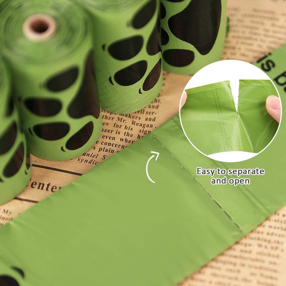 Dog Poop Bag Holder for Leash, 2 Pack Dog Poop Bag Dispenser, Sturdy and Guaranteed Leakproof Poop Bag Holders for Leashes, Dog Waste Bag Holder, Unscented, 2 Dispenser and 30 Bags By PobbY