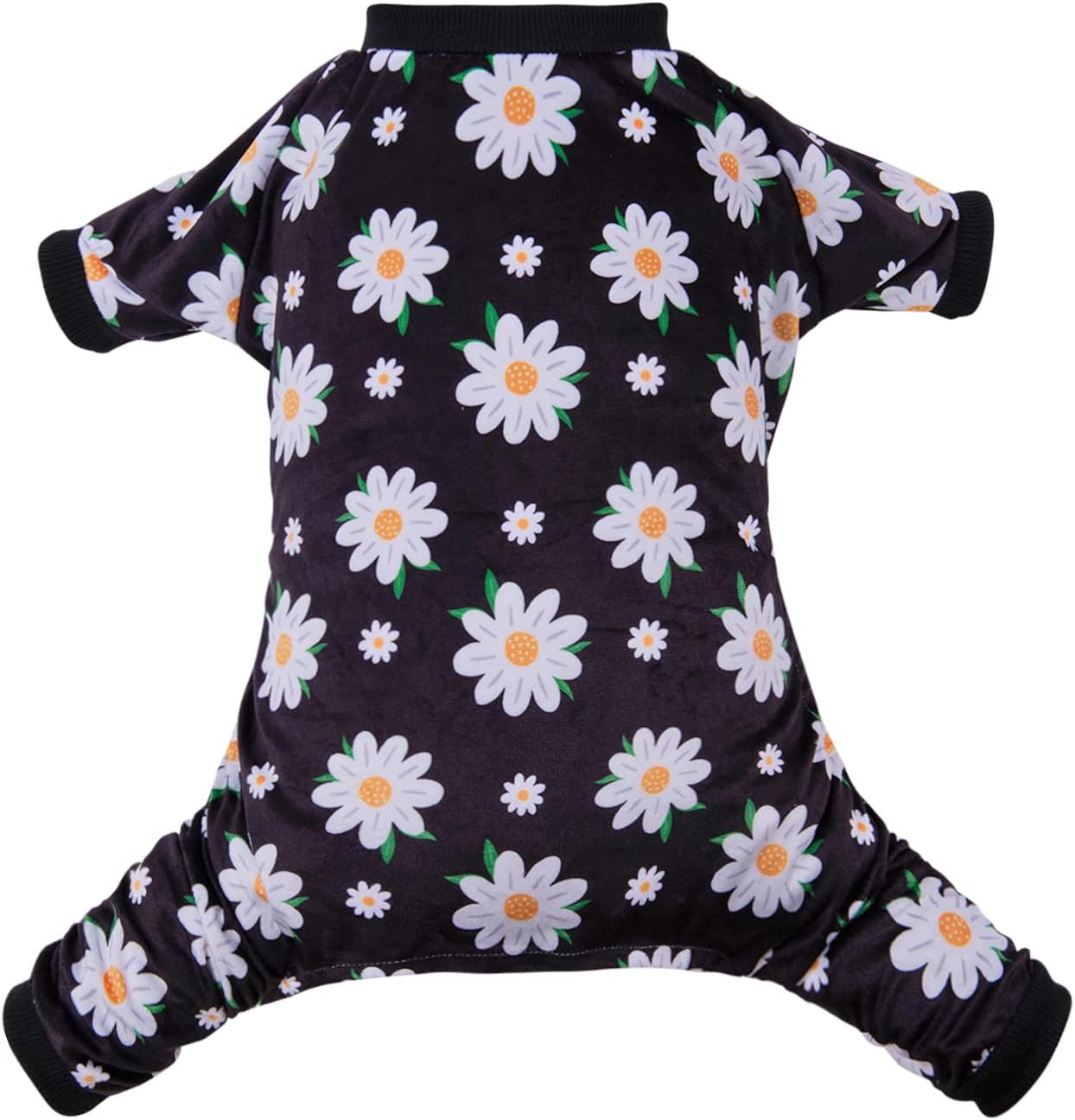 CuteBone Small Dogs Outfit Soft Puppy Onesies Pjs Dog Pajamas Pet Coat Cat Apparel Comfy Doggie Jumpsuit Bodysuit for All Seasons P221M