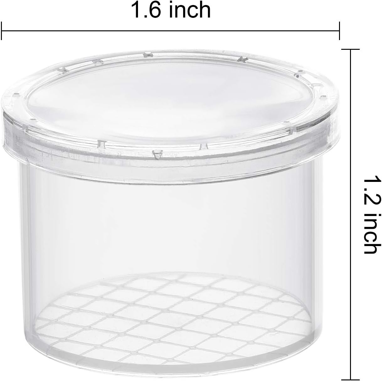 Coopay 120 Pieces Bug Viewer Critter Insect Cage Magnifying Insect Box Bug Magnifier Container Catcher Cage, Science Nature Exploration Tools