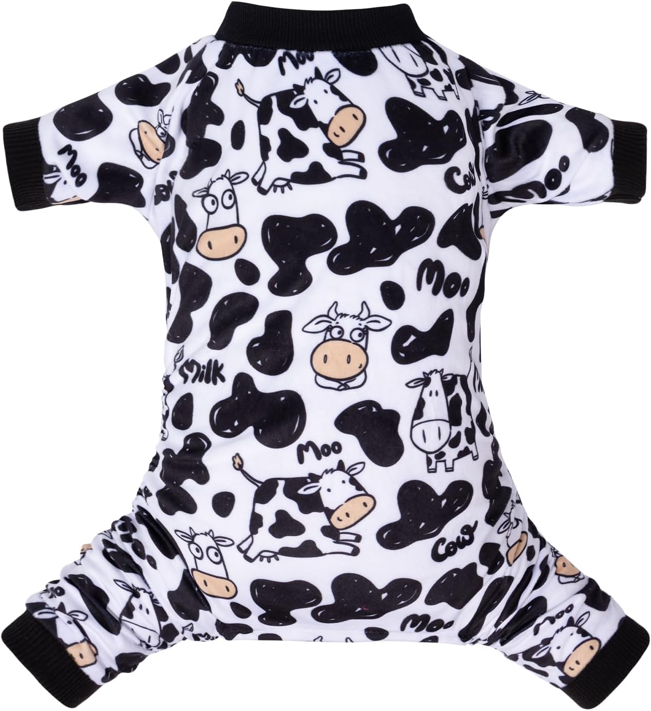 CuteBone Dog Halloween Pajamas Puppy Onesies Small Dogs Soft Pjs Coat Cat Apparel Comfy Pet Christmas Clothes Outfit Doggie Bodysuit P281XL