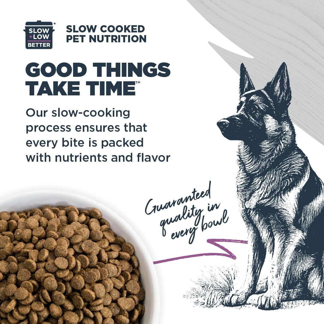 Blackwood Sensitive Skin & Stomach Dry Dog Food, Salmon Meal & Brown Rice with Ancient Grains, 10 Pound Bag with Prebiotics & Probiotics to Promote Gut Health