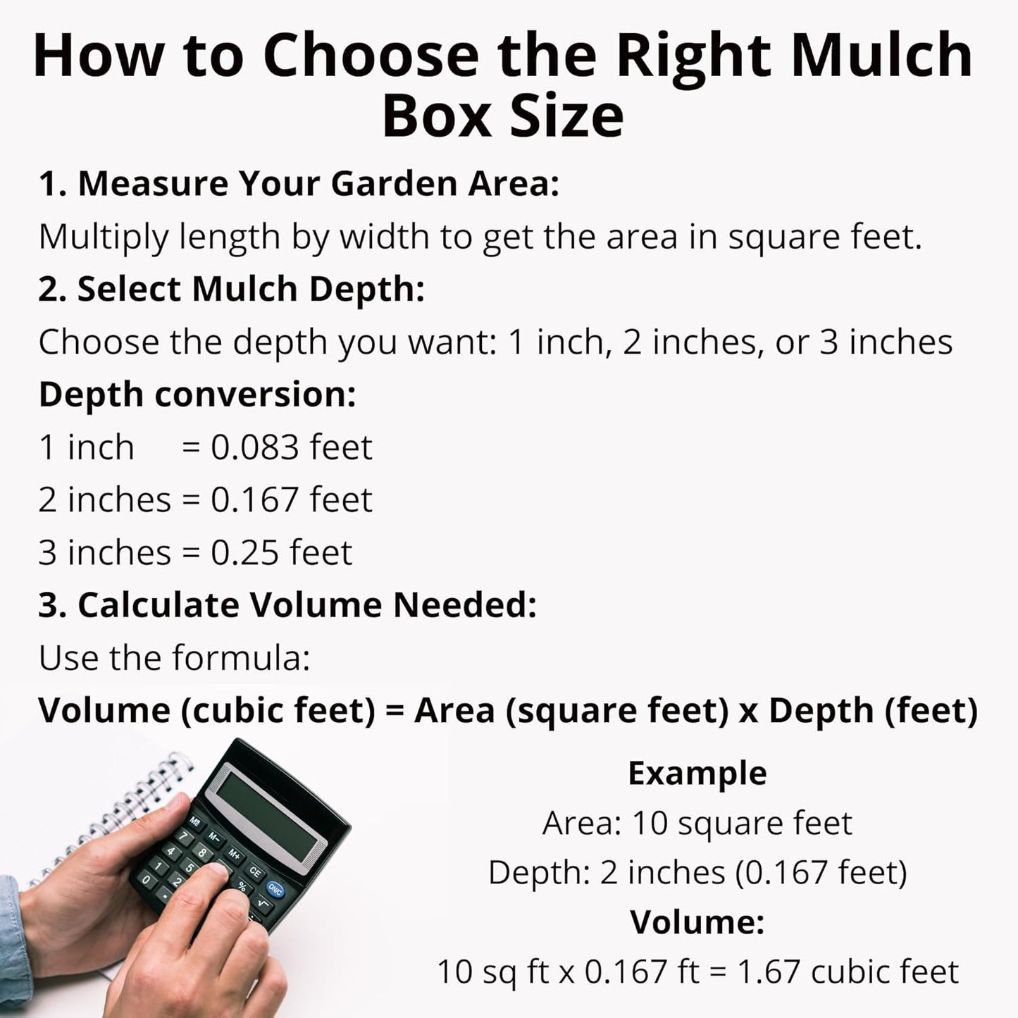 Premium Black Wood Mulch for Landscaping, Gardens, Lawns, Potting Media, and Potted Plants (0.2 CF - 4.8 L - 5 QTS)