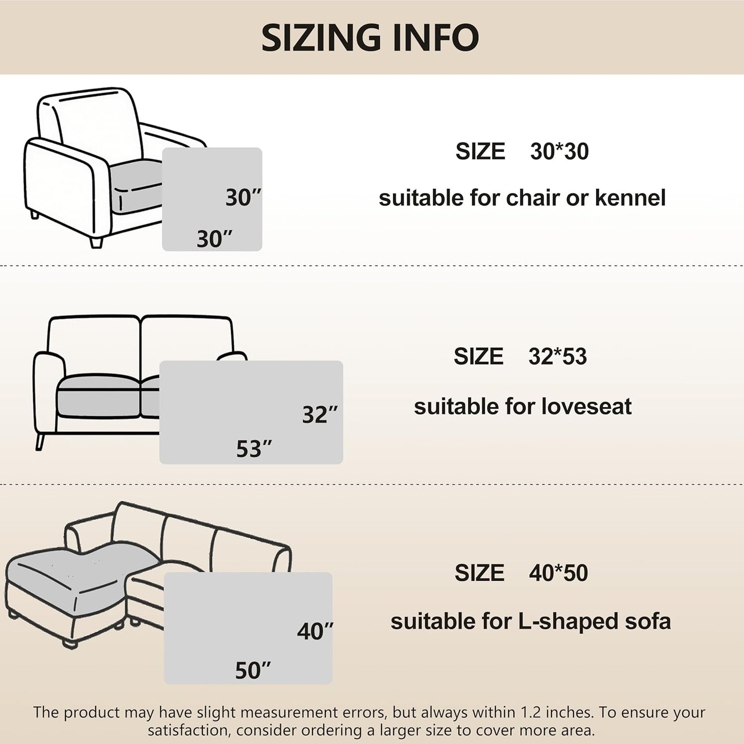 gogobunny 100% Double-Sided Waterproof Dog Bed Cover Pet Blanket Sofa Couch Furniture Protector for Puppy Large Dog Cat, Reversible (30x30 Inch (Pack of 1), Dark Yellow/Light Yellow)