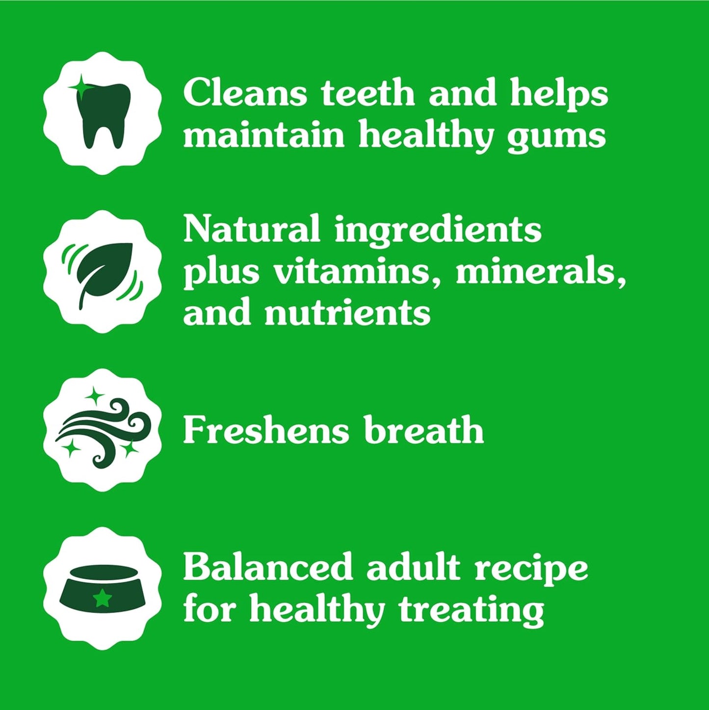 Greenies Original Regular Dental Dog Treats, 27 oz. Pack (27 Treats)