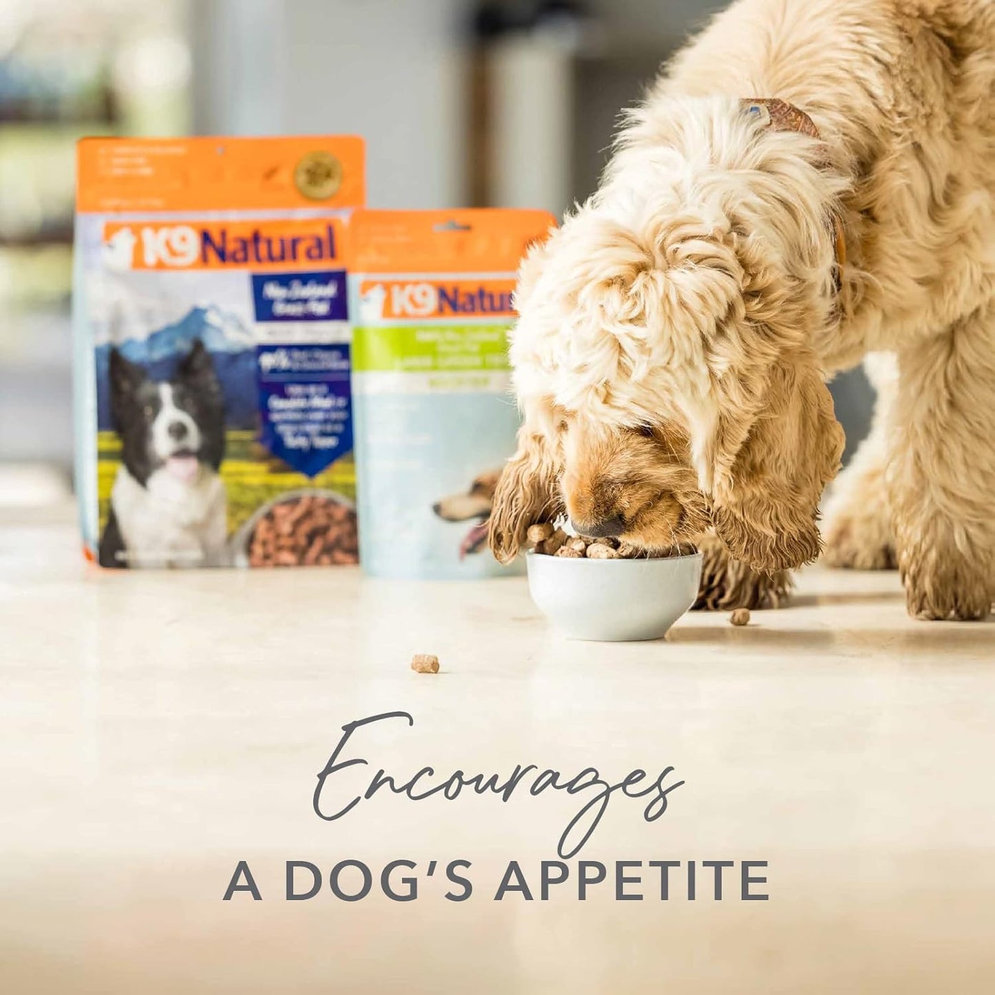 K9 Naturals Freeze Dried Dog Food Topper with Verified Ingredients, Organ Meat Blend for Digestive Support, Human-Grade Freeze Dried Puppy Food & Dog Topping, Lamb Green Tripe, 1.5oz