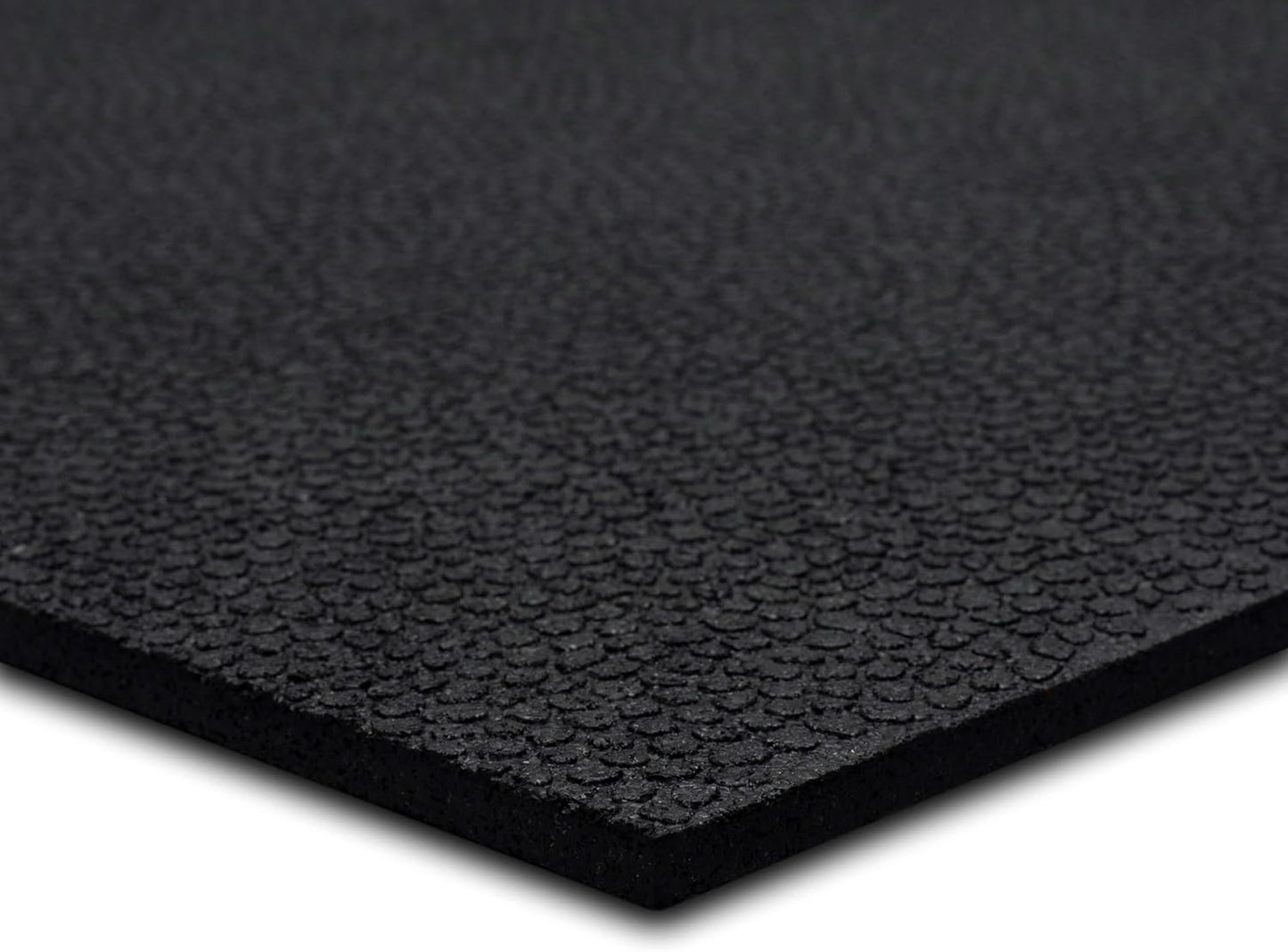 Mohawk Home Heavy Duty Rubber Stall Mat - Gym Floor- Under Dog Crate - All Purpose Utility 2'x2' - 1/2" Thick (Pack of 4)