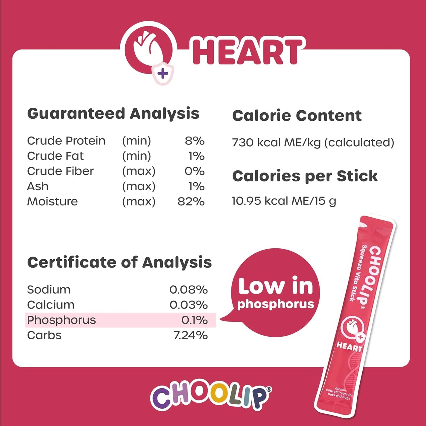 Grab & Go Squeeze Vita Stick Lickable Treats for Dogs & Cats. 49 Heart Support Sticks with Essential multivitamins. Soft and Tasty Paste for All Life Stages, Supporting Heart Health
