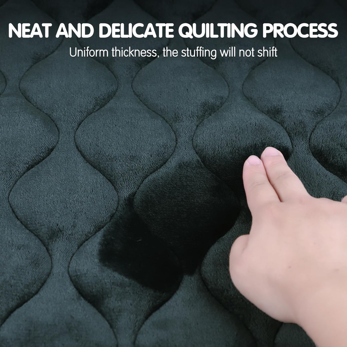 furrybaby Dog Bed Mat Flat Crate Mat with Anti-Slip Bottom Machine Washable Pet Kennel Pad for Dog Sleeping (XM 36x23'', Grey Mat)