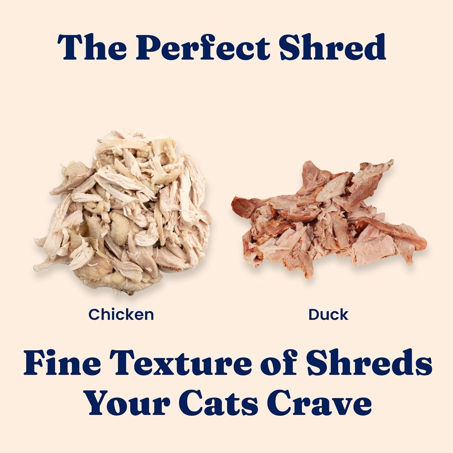 Solid Gold Wet Cat Food Shreds in Gravy - Healthy Canned Cat Food Made w/Real Chicken & Duck Shreds, Vitamins & Minerals - Grain Free & Gluten Free Canned Meals for Cats & Kittens - 24ct/3oz Can