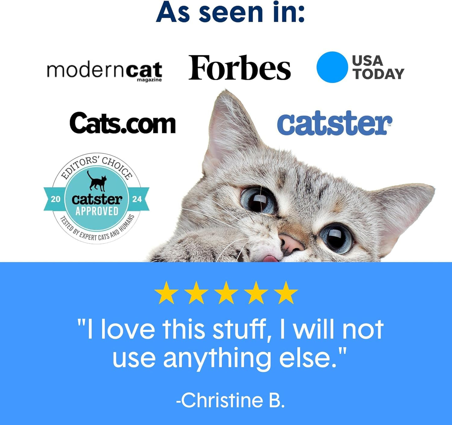 Boxie® Probiotic Cat Litter 40 Day Natural Odor Control, 16lb Clumping Kitty Litter (Clay)