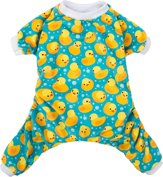 CuteBone Dog Halloween Pajamas Puppy Onesies Small Dogs Soft Pjs Coat Cat Apparel Comfy Pet Christmas Clothes Outfit Doggie Bodysuit P50XS