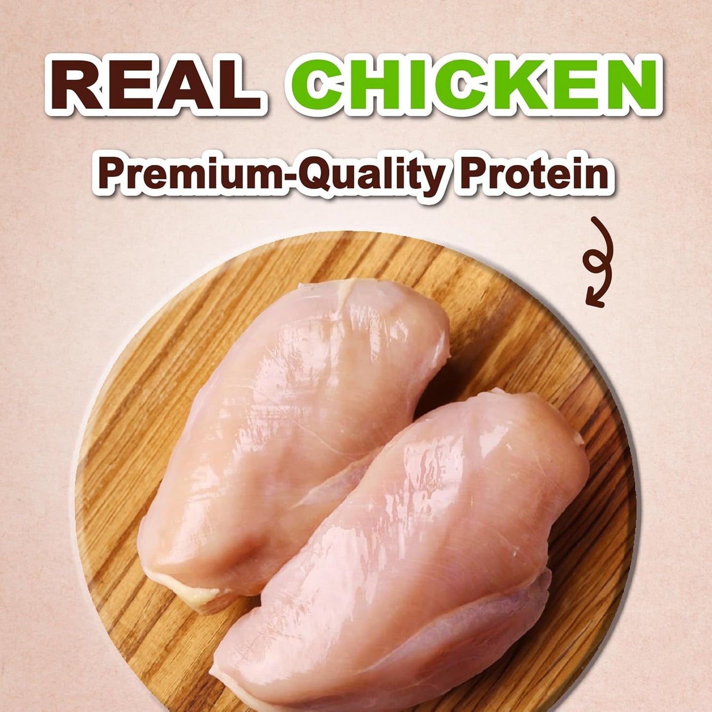 AFreschi Natural Chicken Fillet Jerky 16 oz, Dog Treats, All Natural, Grain-Free, High-Protein, Low Fat, Healthy & Easily Digestible
