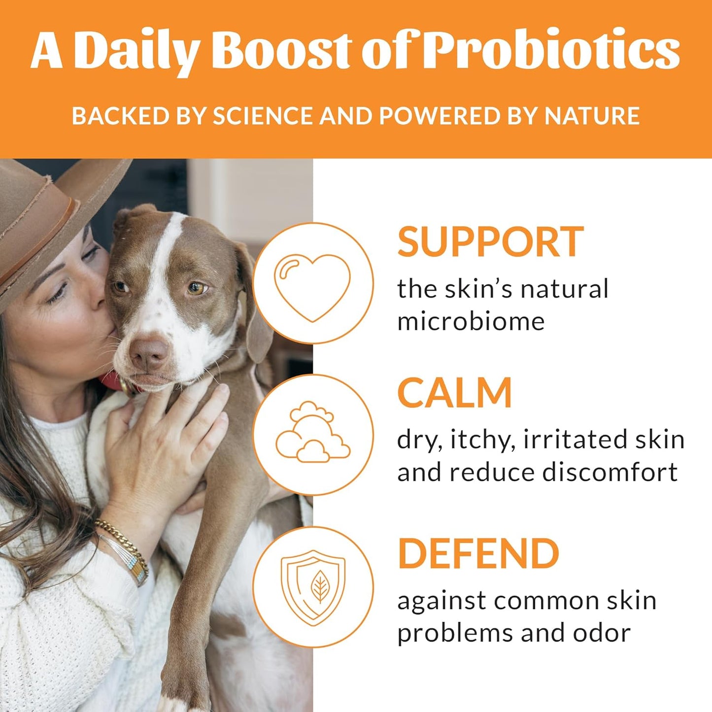 Skout's Honor Probiotic Pet Detangler Spray - Hydrating & Conditioning w/Avocado Oil, 97% Natural, Paraben & Sulfate-Free, softens for a More brushable Coat, Daily Use, 8oz, Honeysuckle, 2-Pack