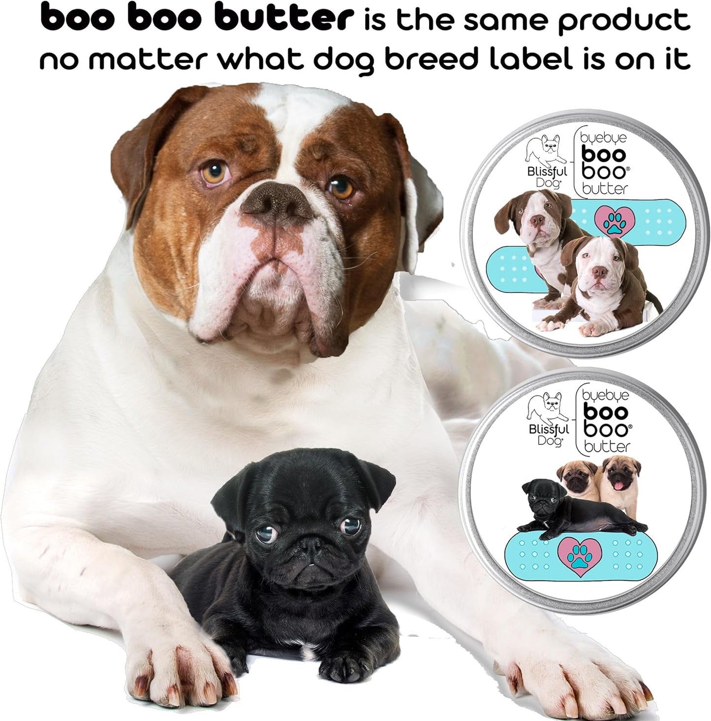 The Blissful Dog 2 oz TIN Newfoundland Booboo Butter