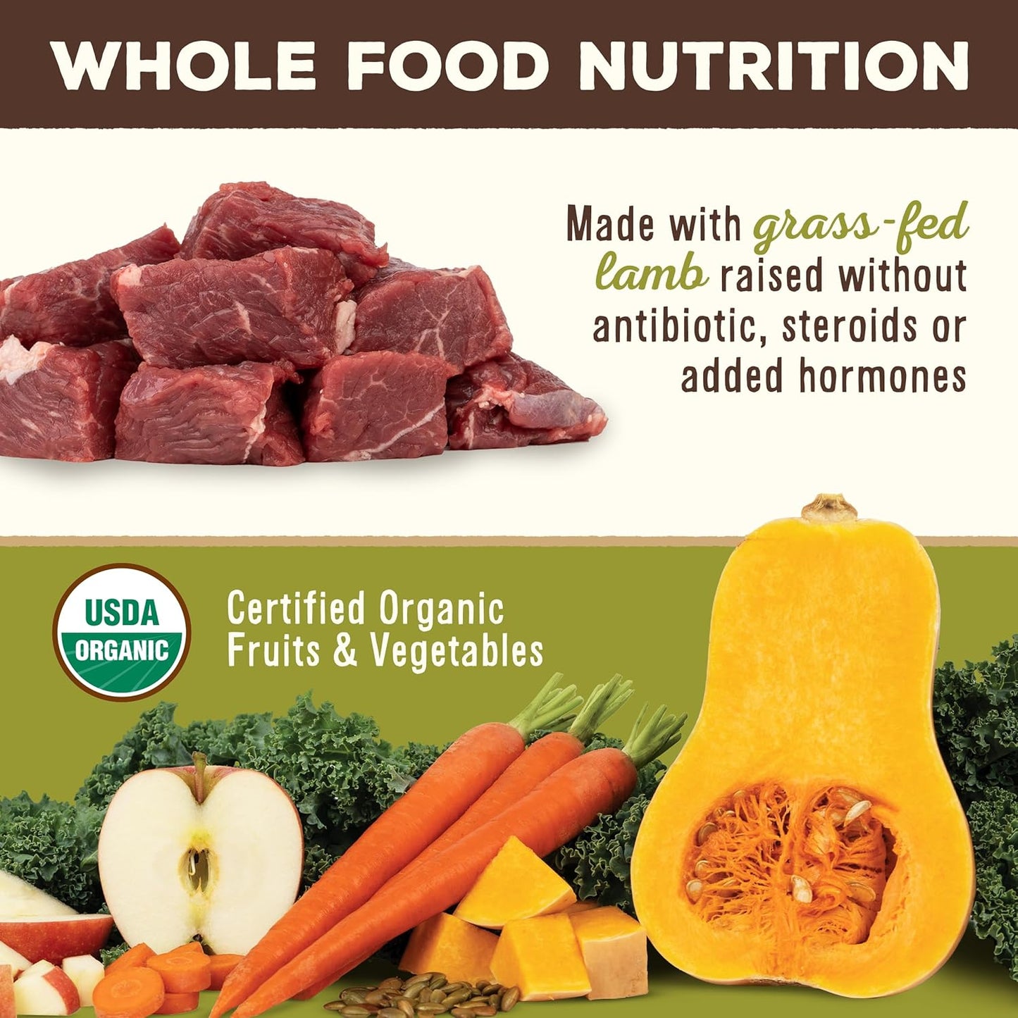 Primal Freeze Dried Raw Dog Food Nuggets, Lamb, Complete & Balanced Meal, Also Use as Topper or Treat, Premium, Healthy, Grain Free, High Protein Raw Dog Food, 14 oz (Pack of 2)