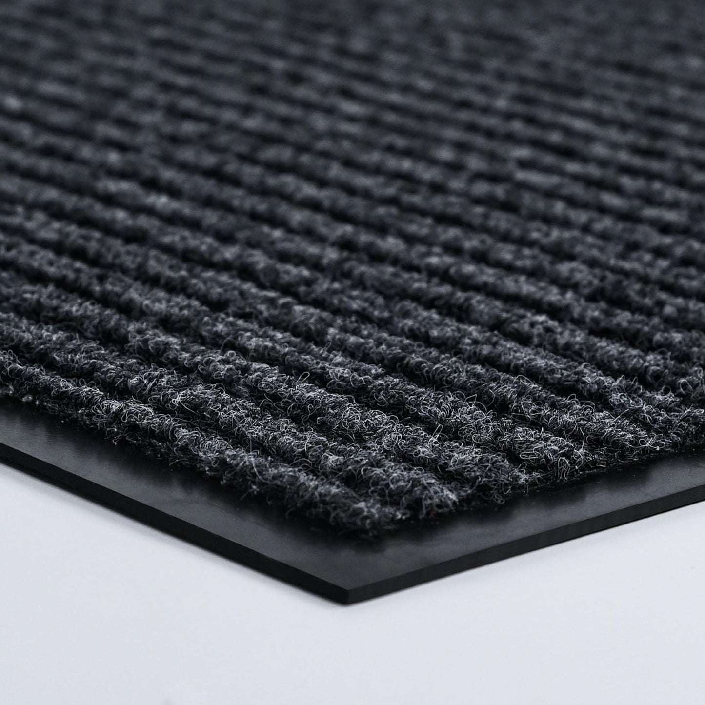 Durable Front Door Mat, Heavy Duty Indoor Outdoor Doormat, 60” x 36” Low Profile Outdoor Mats for Home Entrance, Stain and Fade Resistant Shoe Scraper Mat, Ideal for High Traffic Area