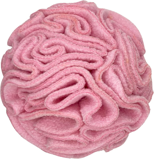 Glory To Dog Puppy and Small Breed Snuffle Interactive Foraging Dog Puzzle Ball Toy Pink