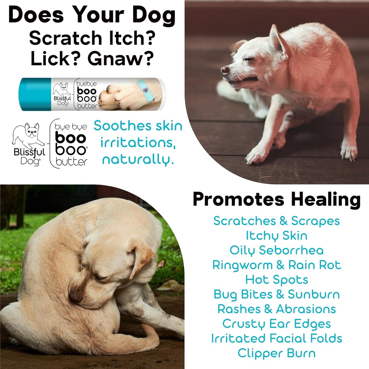 The Blissful Dog Nova Scotia Duck Tolling Retriever Boo Boo Butter, 4-Ounce