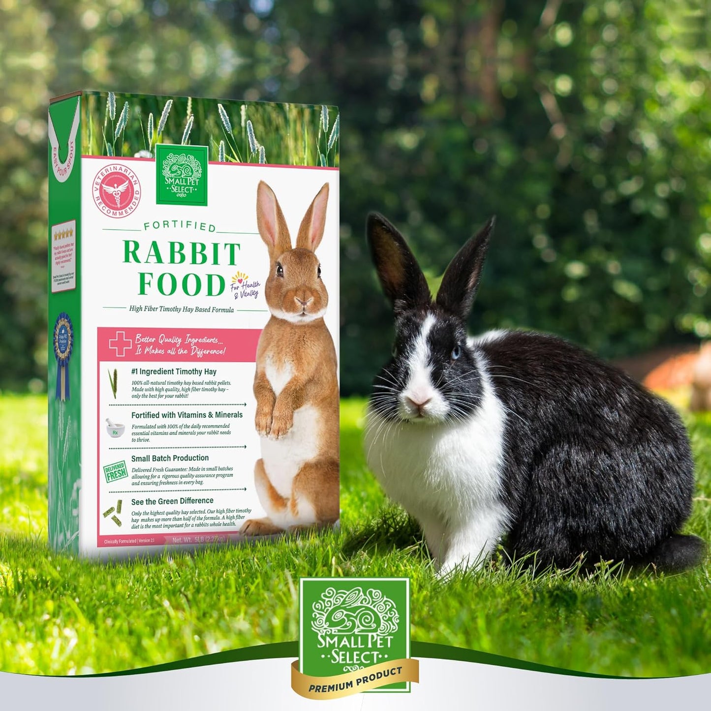 Small Pet Select Rabbit Food Pellets, 20 Lb.