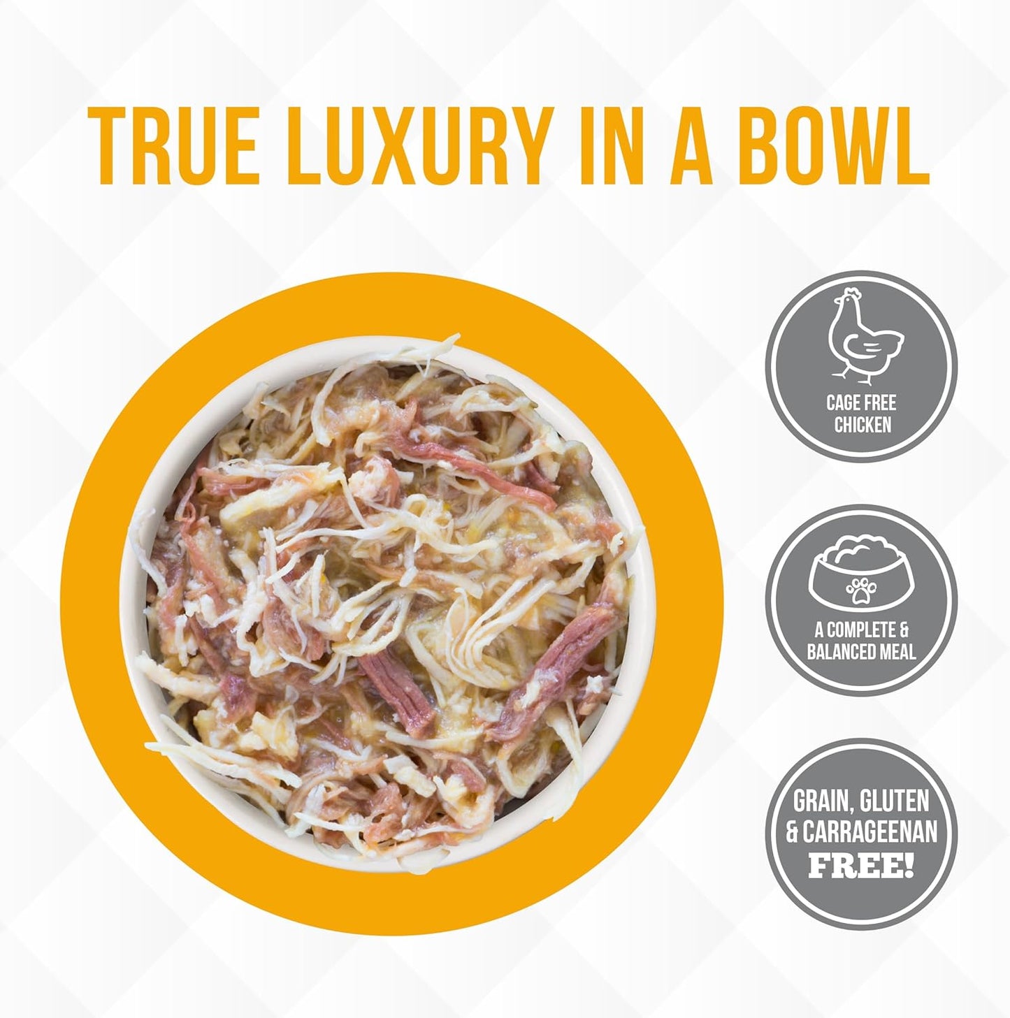 Weruva Truluxe Cat Food, On The Cat Wok with Chicken Breast & Beef in Pumpkin Soup, 3Oz Can (Pack of 24)