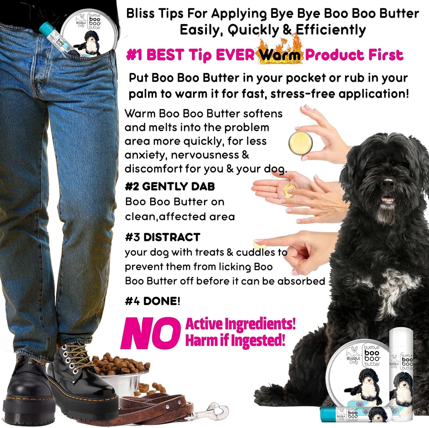 Portuguese Water Dog Boo Boo Butter, 1-Ounce