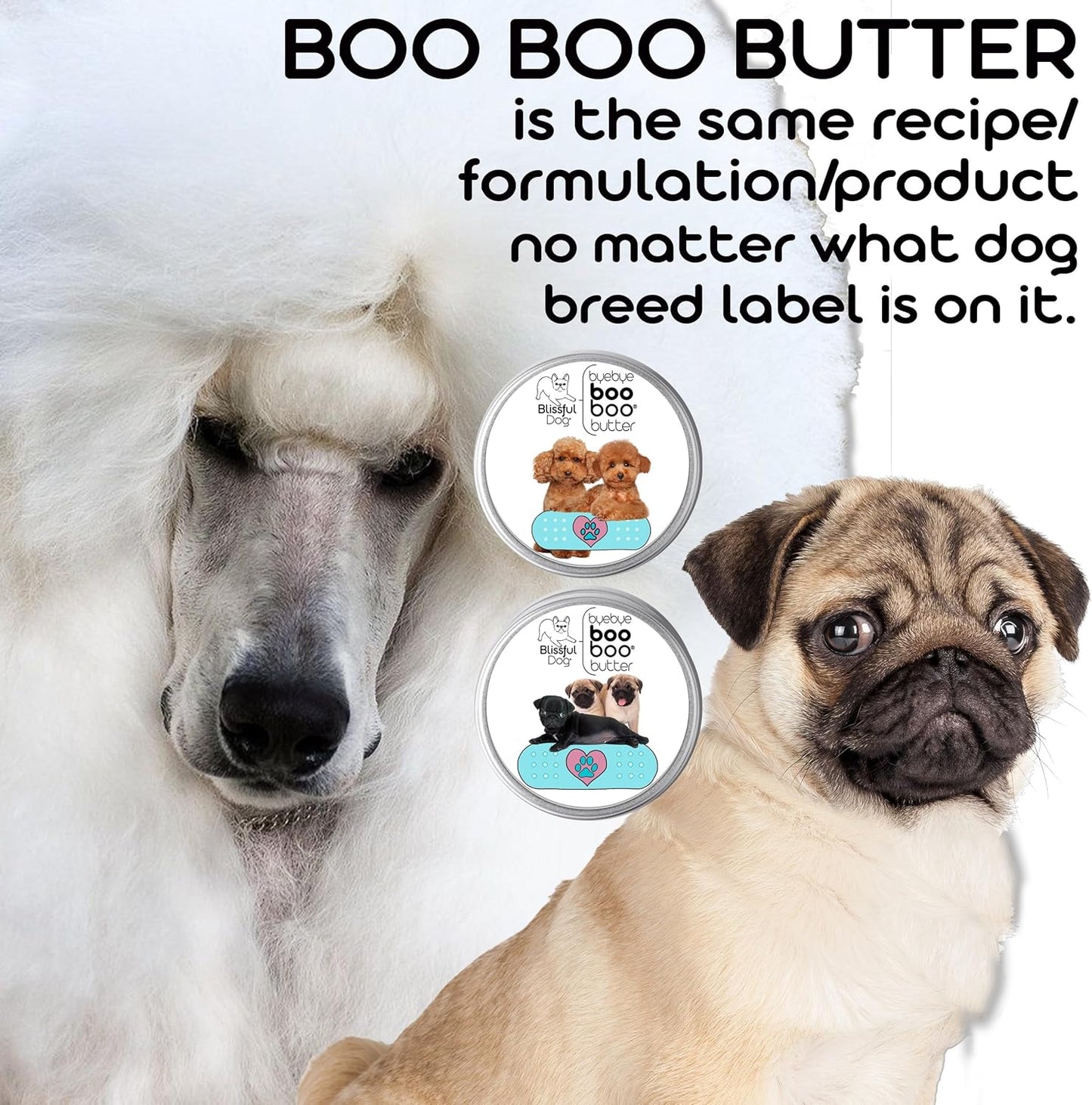 The Blissful Dog 2 oz TIN Cocker Spaniel Booboo Butter