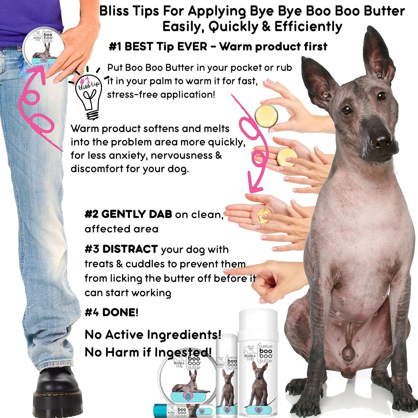 The Blissful Dog Xoloitzcuintli Boo Butter, 2 oz
